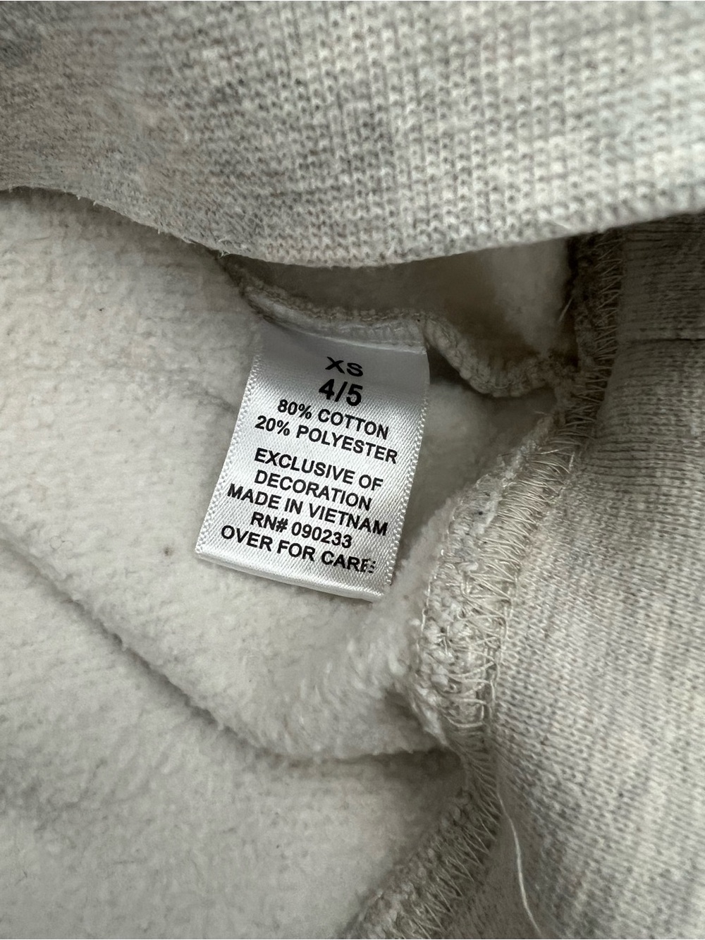 Fear of God ESSENTIALS Light Gray Crewneck Sweatshirt - Picture 7 of 11